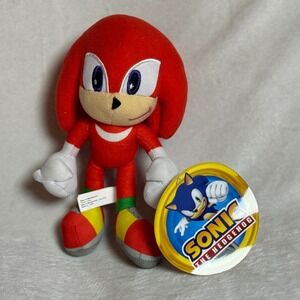 Sonic The Hedgehog Knuckles Red Toy Factory Plush Doll 11" 2024! New with Tags